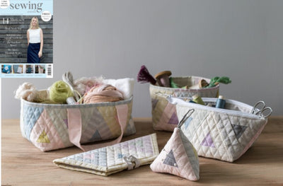 Glamorise your sewing box with this project in Sewing World