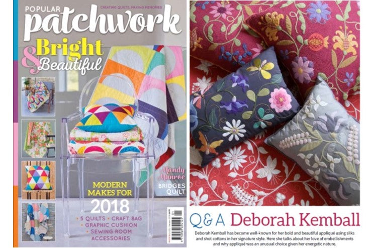 Popular Patchwork Q&A with Deborah Kemball