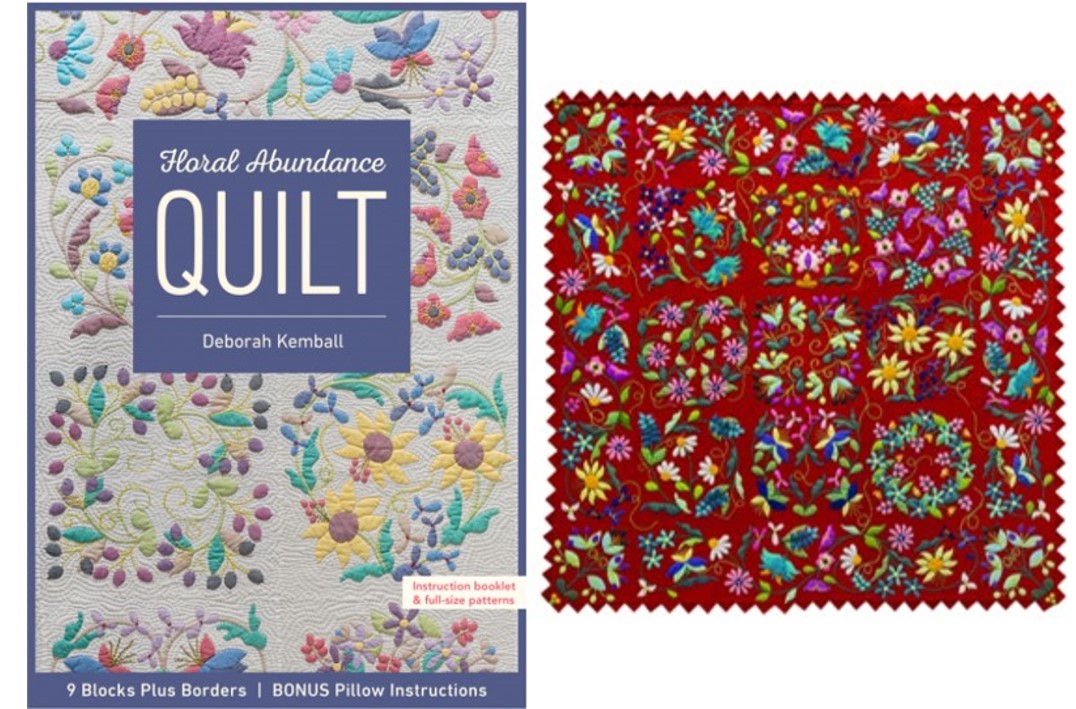 Floral Abundance Quilt pattern pack by Deborah Kemball
