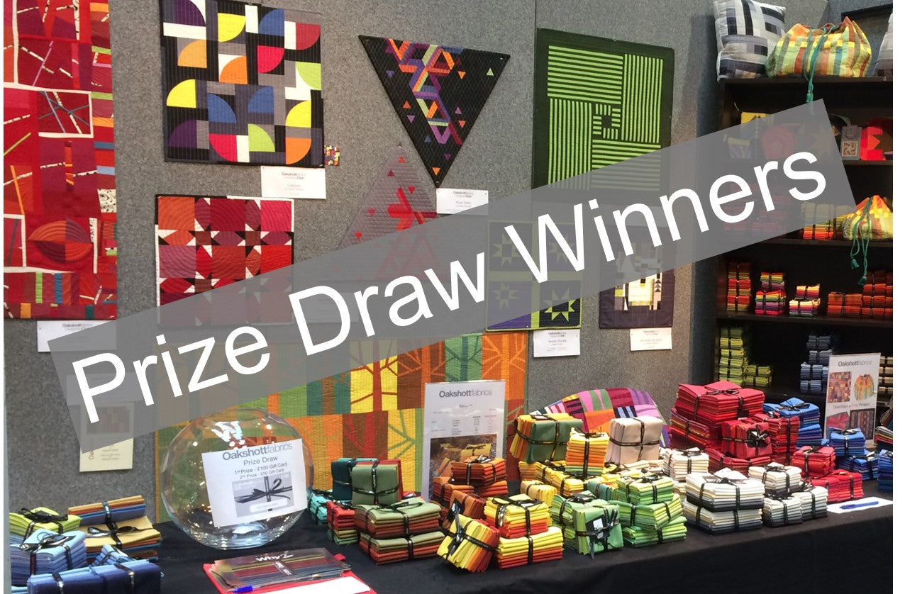 Festival of Quilts Prize Draw Winners