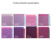 Colourshott Lavenders Labelled Sample Swatch