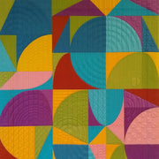 Doubleshott quilt by Maria Dlugosch