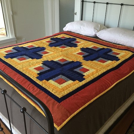 Bed Quilt by Laureen Bedell