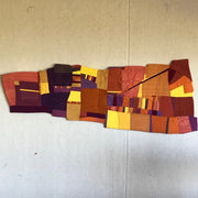 Solar Wind 111 x 42 cm by Melissa Gelder